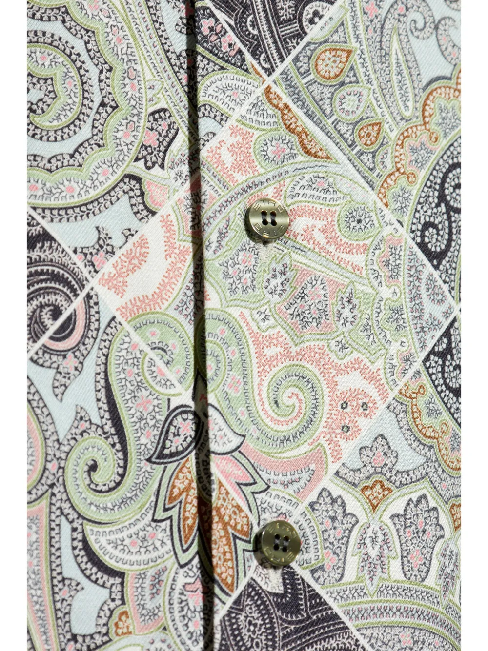 ETRO Overhemd met print Beige