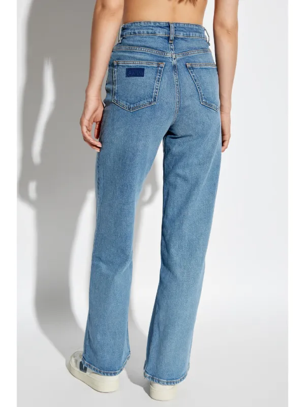 GANNI Andi Jeans | Blue | FARFETCH