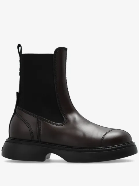 GANNI botines con paneles