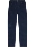 ETRO paisley-jacquard trousers - Blue