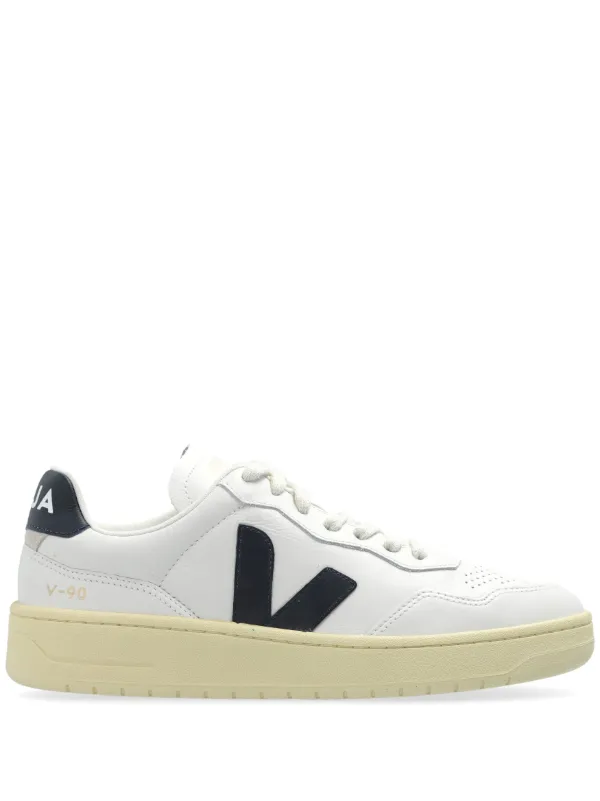 VEJA V-90 ChromeFree レザースニーカー | ホワイト | FARFETCH JP