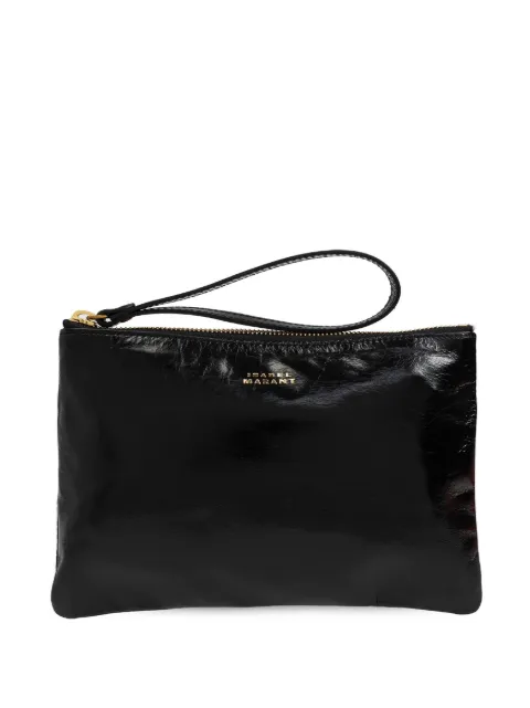 ISABEL MARANT bolsa de mano con efecto arrugado