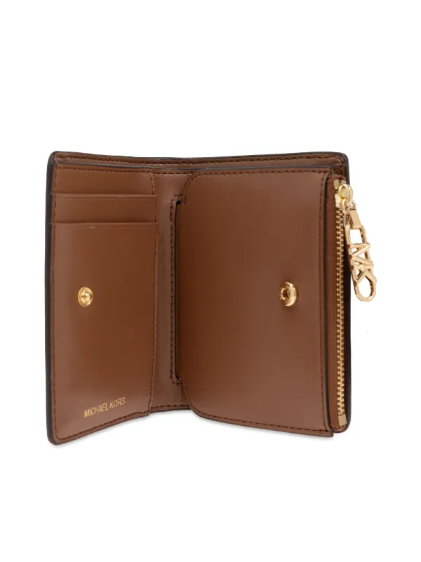 OSTKAKA | LOGO BUTTON WALLET BROWN [正規品/関税込] PEANUTS Long Wallet Women's Genuine Leather Flap Friend
