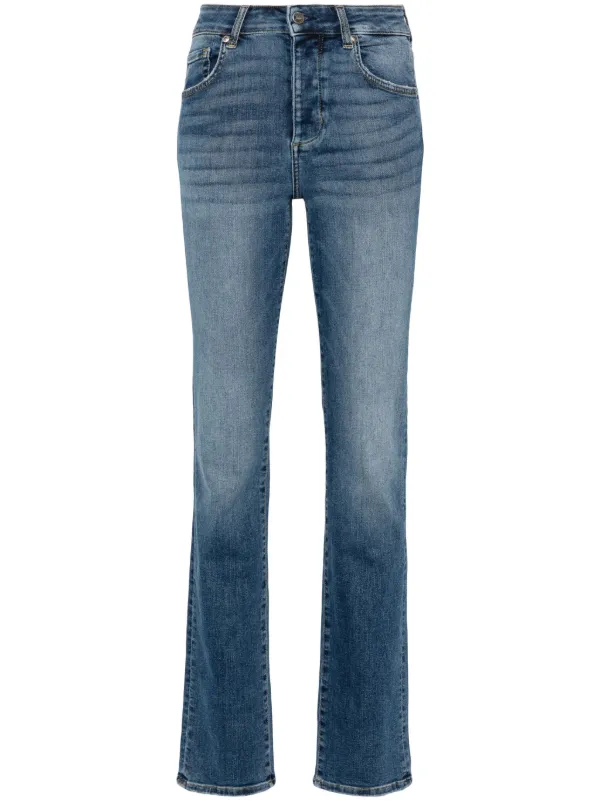 デニム・ジーパン LIU JO Woman Jeans Blue UF4019D4811 78525 LIU JO Straight Jeans | Blue | FARFETCH GE