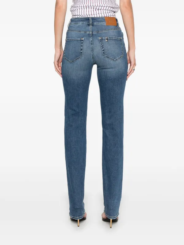 デニム・ジーパン LIU JO Woman Jeans Blue UF4019D4811 78525 LIU JO Straight Jeans | Blue | FARFETCH GE