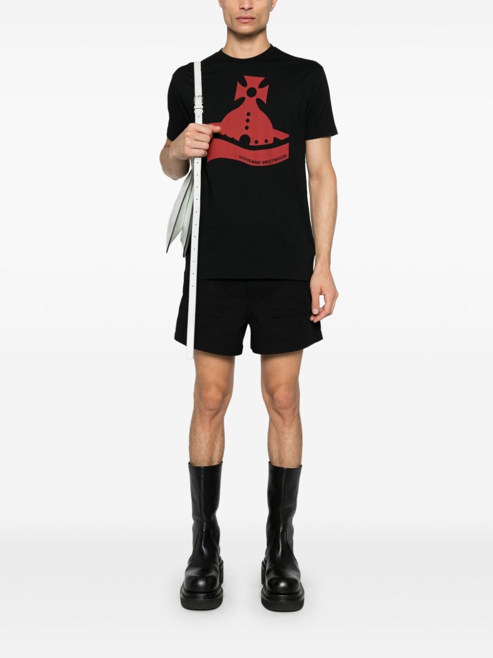 Vivienne Westwood Sunken Orb Classic T-shirt - Zwart