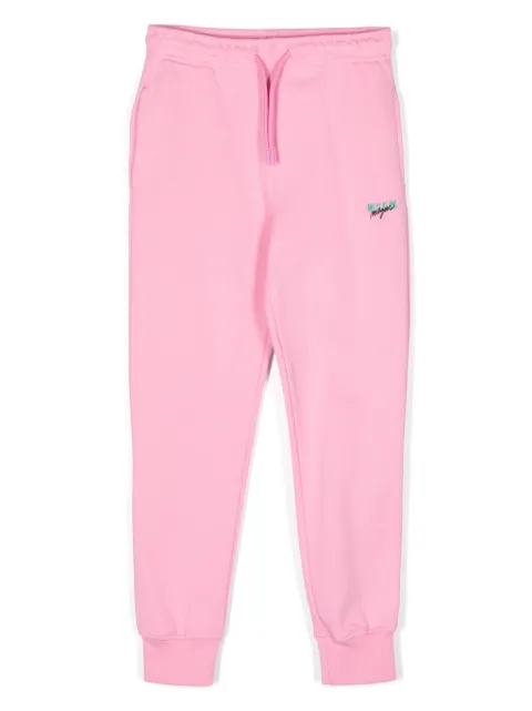 MSGM Kids fleece track pants