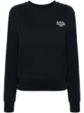 A.P.C. 'Boxy Rue Madame' sweatshirt - Blue