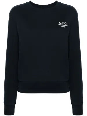 GANNI Isoli drop-shoulder Sweatshirt | Black | FARFETCH JO