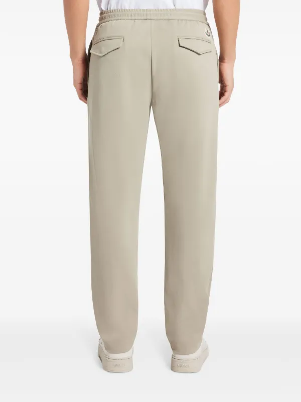 Moncler Logo Track Pants | Neutrals | FARFETCH JO
