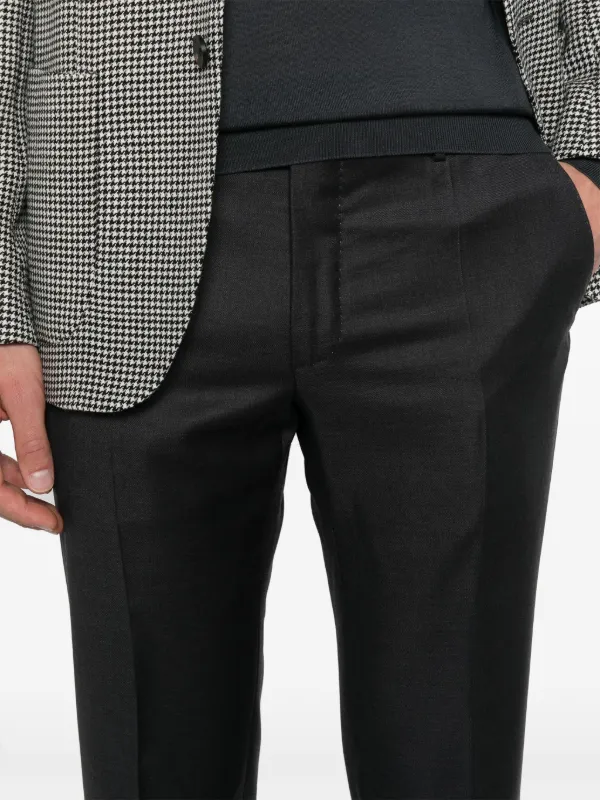 Incotex Wool Trousers | Grey | FARFETCH ZA
