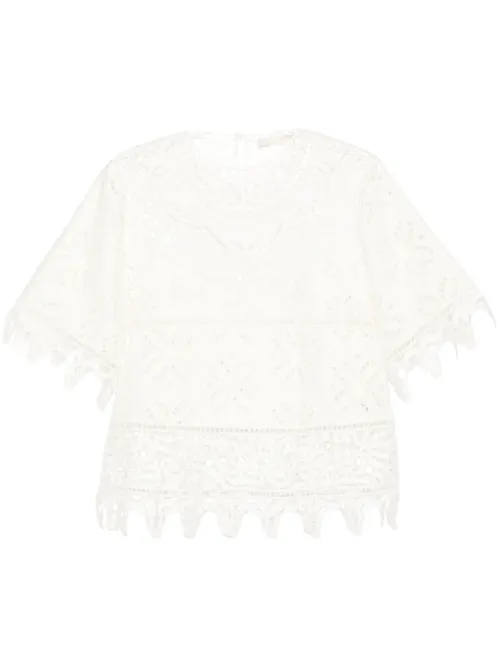Blouse Aria à broderie anglaise - Ulla Johnson - Modalova