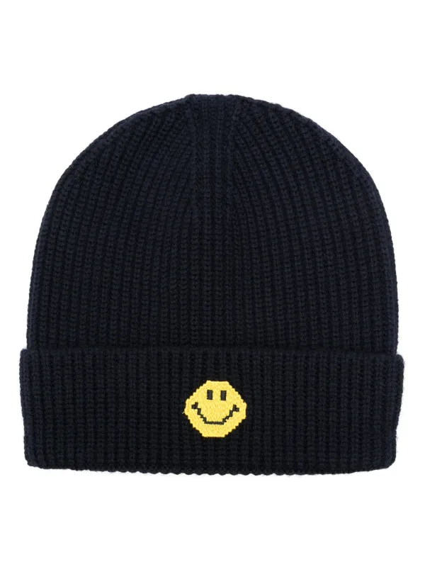 帽子 jwanderson LOGO patch Knit beanie JW Anderson Black Fringe Beanie JW Anderson