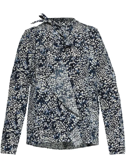 ISABEL MARANT Utah stretch-silk blouse