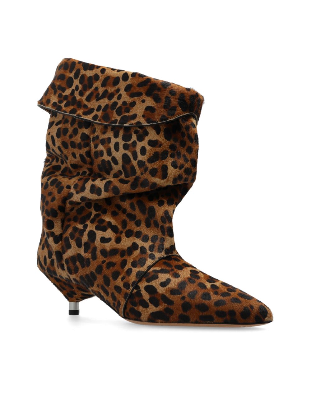 Shop Isabel Marant 50mm Edrik Boots In Brown