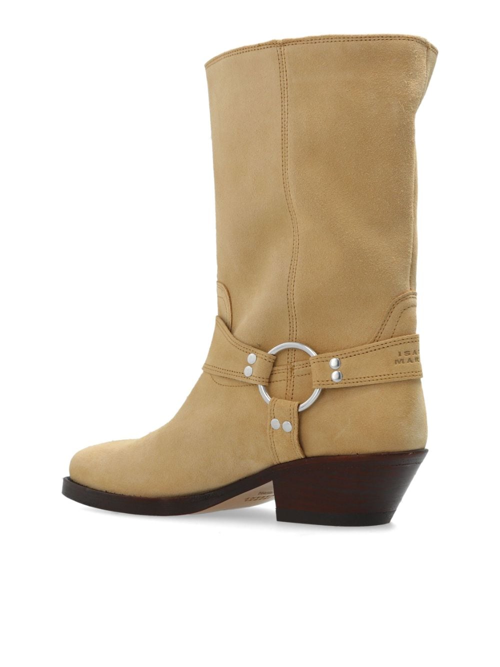 Shop Isabel Marant Antya Boots In Neutrals