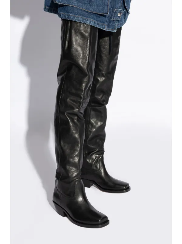 ISABEL MARANT 50mm Amati Boots | Black | FARFETCH