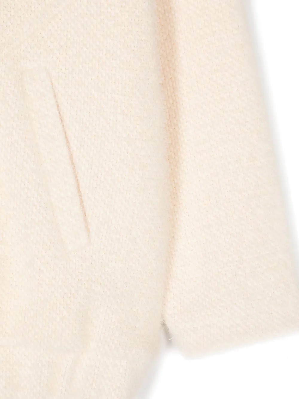 MSGM Kids Jack met geborduurd logo Beige
