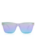 Versace Kids rectangle-frame sunglasses - Gold