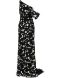 Saiid Kobeisy tulle off-shoulder gown - Black