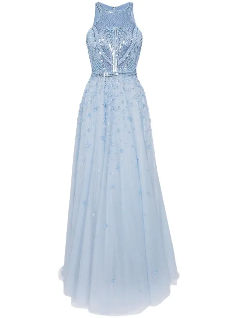 Saiid Kobeisy robe longue à dos nu