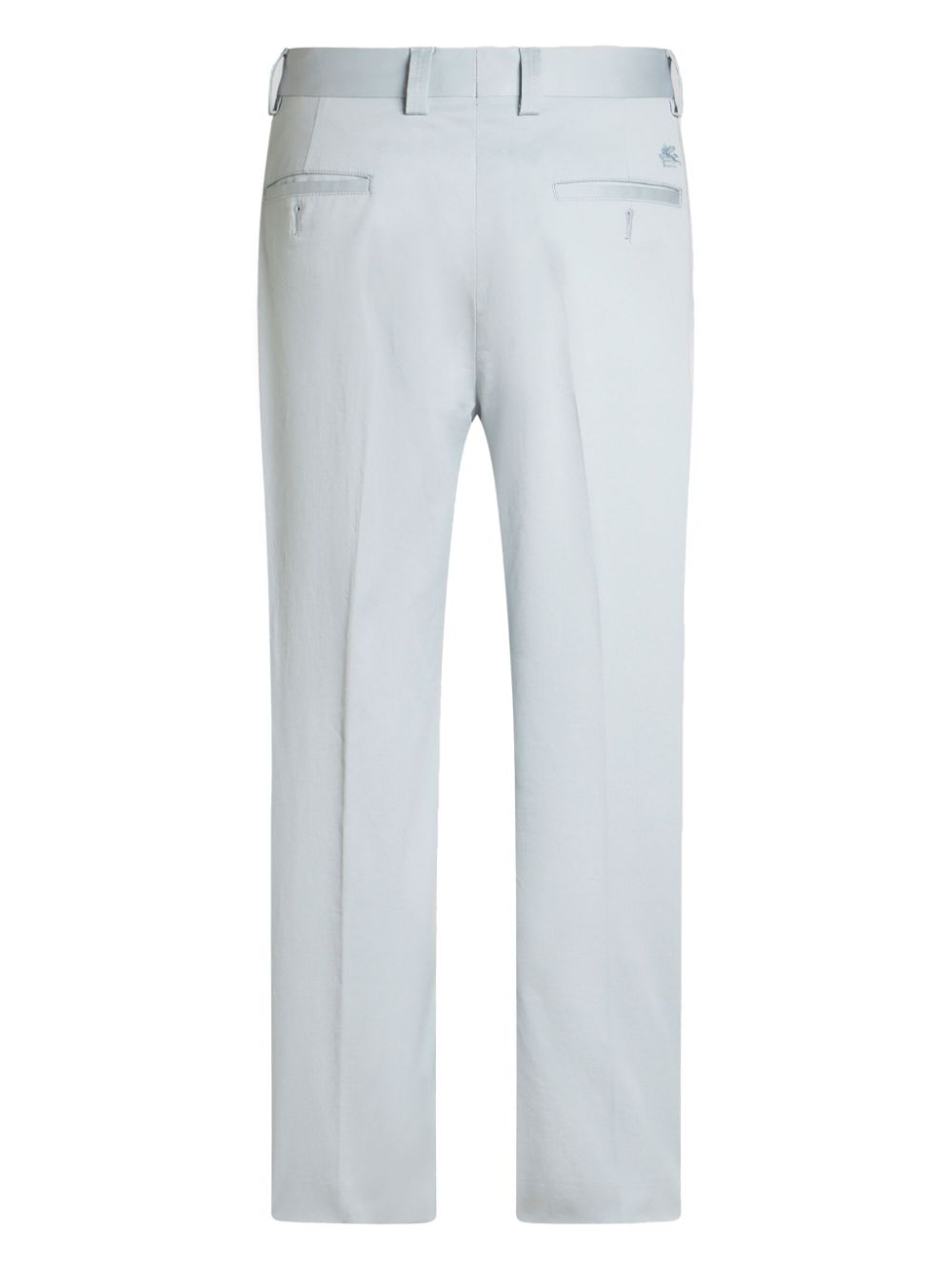 ETRO pressed crease trousers - Blauw