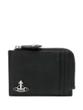 Vivienne Westwood Orb-plaque wallet - Black