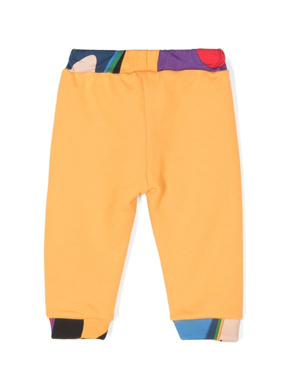 PUCCI Junior embroidered-logo track pants - Oranje