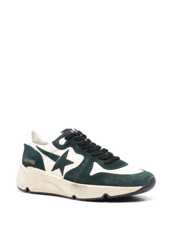 スニーカー GOLDEN GOOSE Men Sneakers GMF00126 F00757635933 GREEN Golden Goose Running Sole Sneakers | Green | FARFETCH