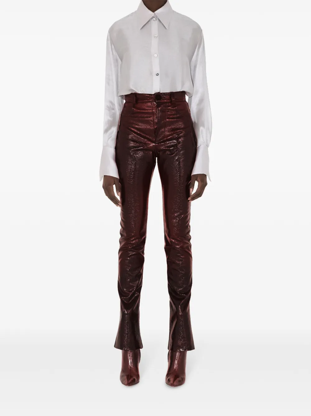 Galvan Oldboy broek - Rood