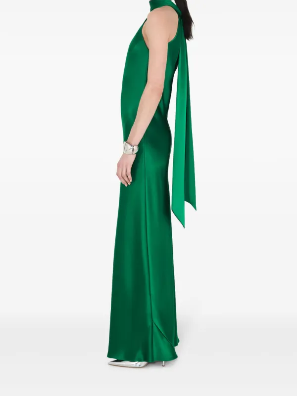 green emerald velvet dress Rent Galvan Green Stargaze Sequin Dress