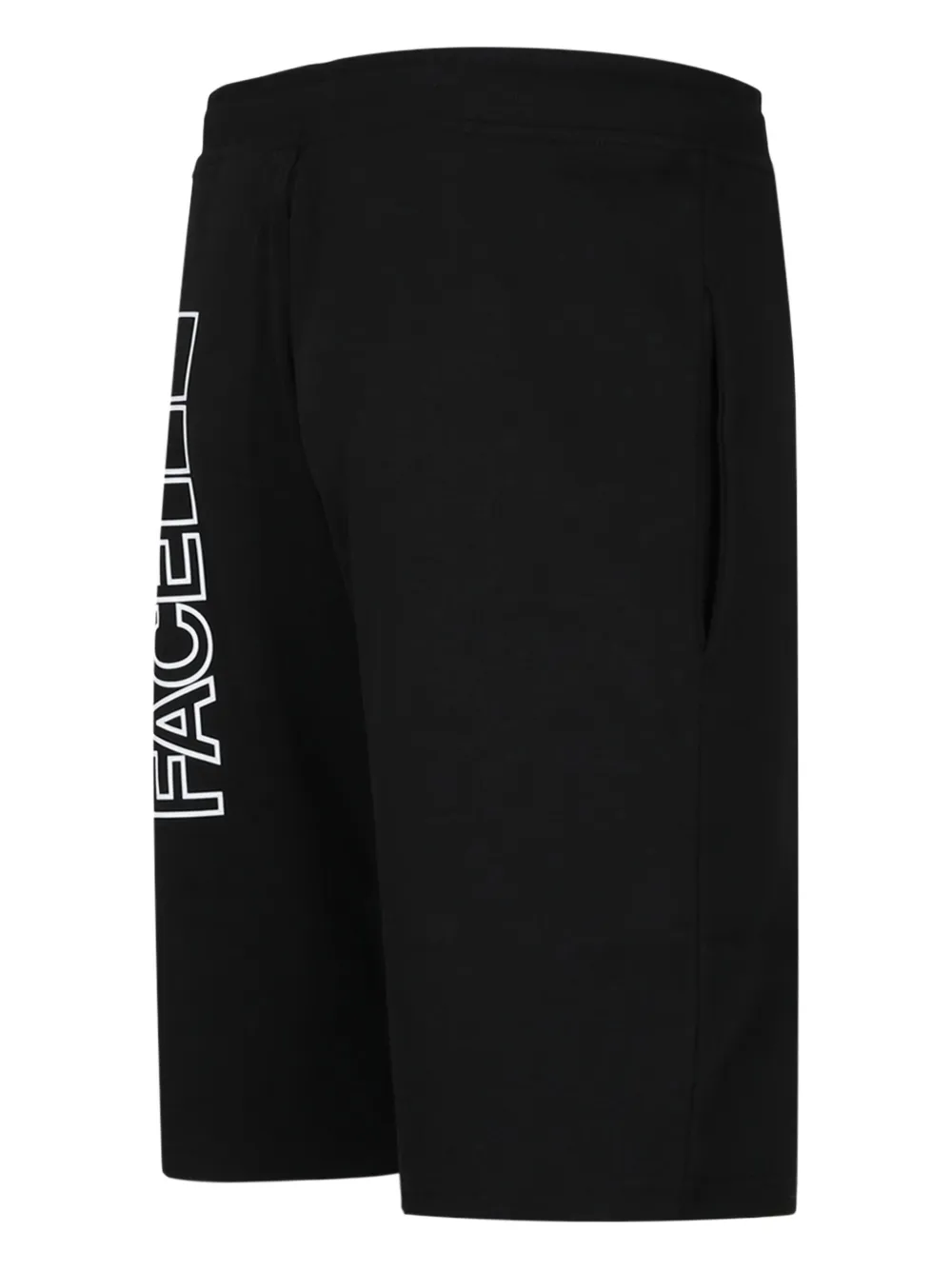 The North Face Trainingsshorts met logoprint Zwart
