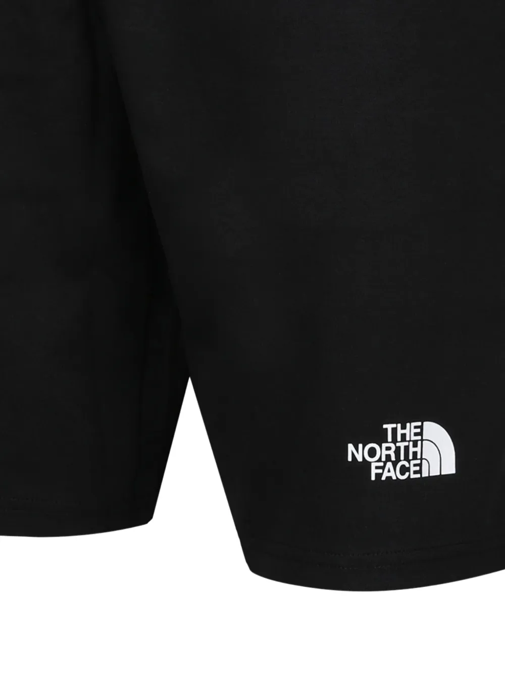 The North Face Trainingsshorts met logoprint Zwart