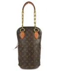Louis Vuitton Pre-Owned x Karl Lagerfeld 2014 Punching PM handbag - Brown