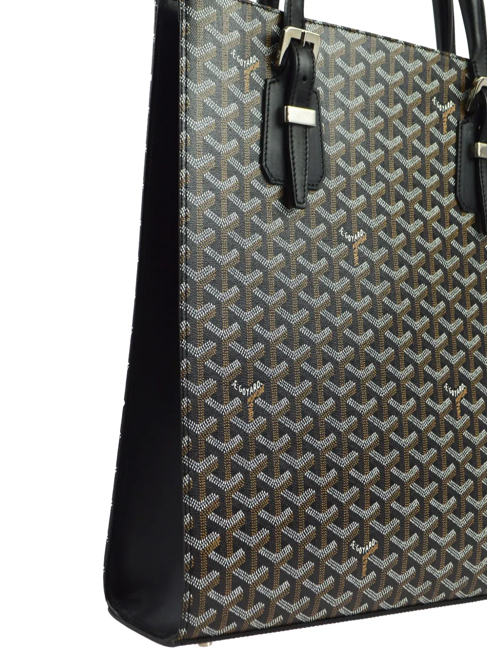 Goyard Pre Owned tote Comores GM 1990 2000 mujer Cuero PVC Talla unica Negro