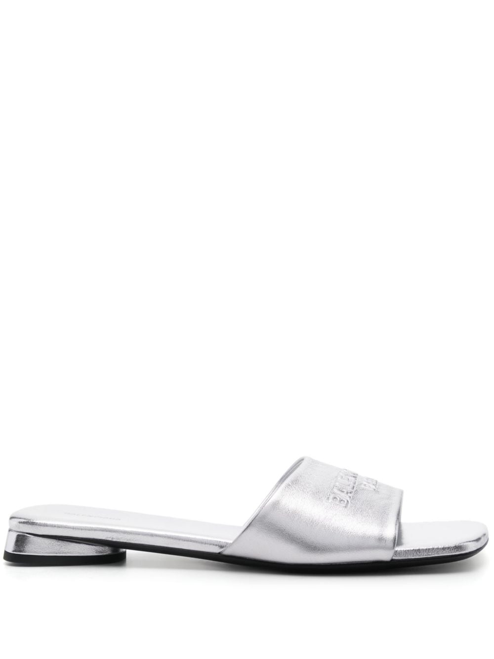 Balenciaga Duty Free sandals Silver