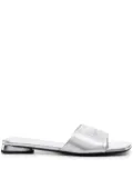 Balenciaga Duty Free sandals - Silver