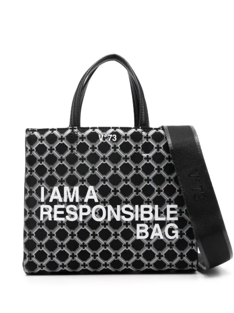 V°73 Responsibility Logo tote bag