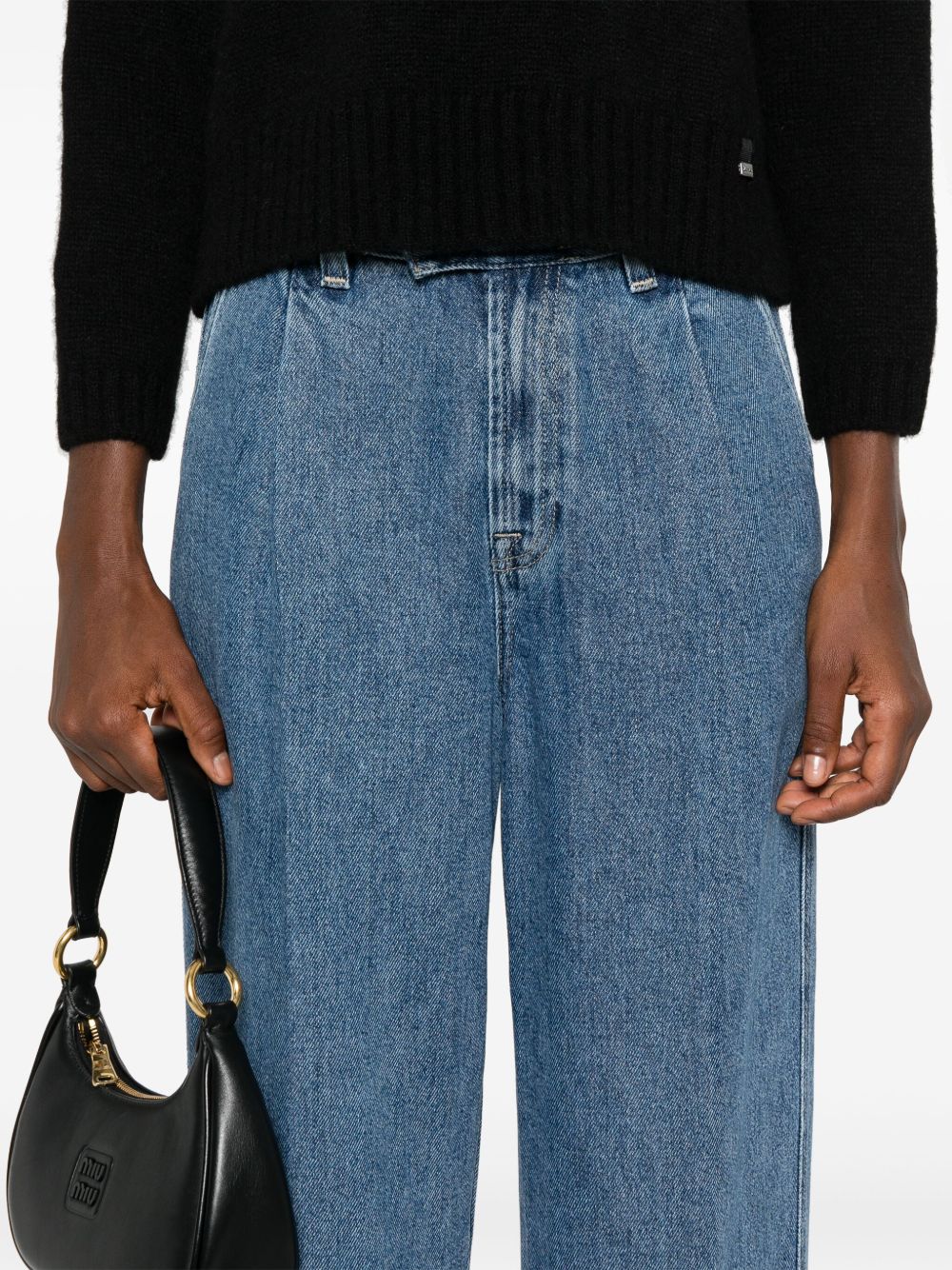 Balmain pleated jeans Women