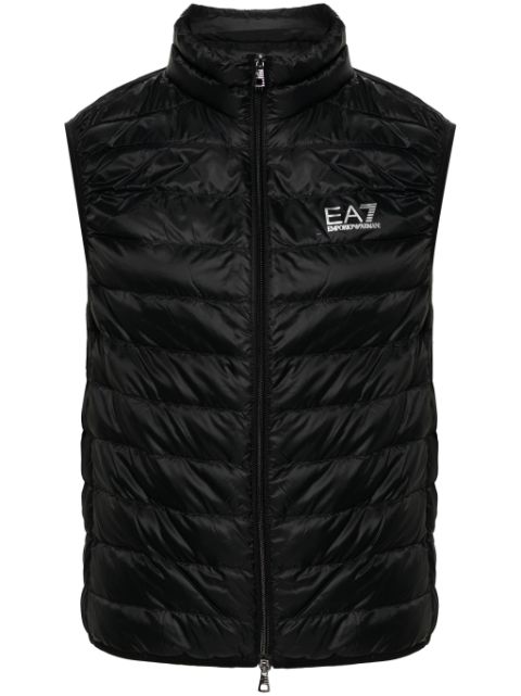 Ea7 Emporio Armani logo-print gilet Men