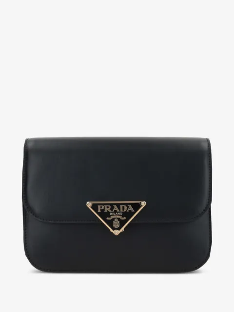 Prada triangle-logo crossbody bag