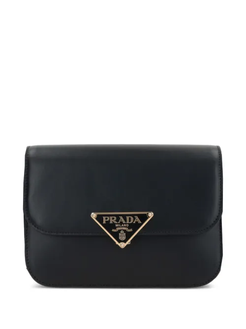 Sac à bandoulière à plaque logo - Prada - Modalova
