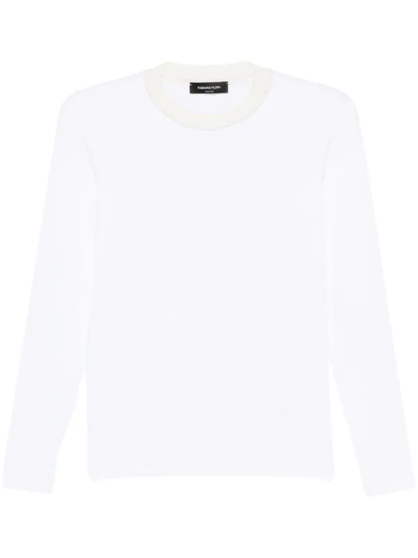 [FABIANA FILIPPI] ジャージーTシャツ Fabiana Filippi ジャージー Tシャツ | グレー | FARFETCH JP