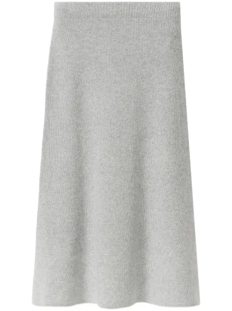 Fabiana Filippi ribbed-knit midi skirt