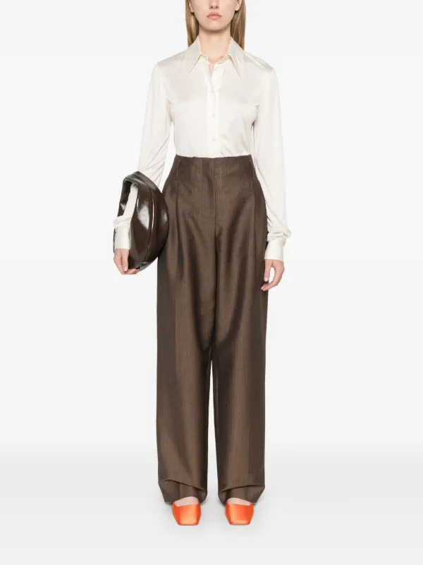 Fabiana Filippi シルクシャツ | ニュートラル | FARFETCH JP