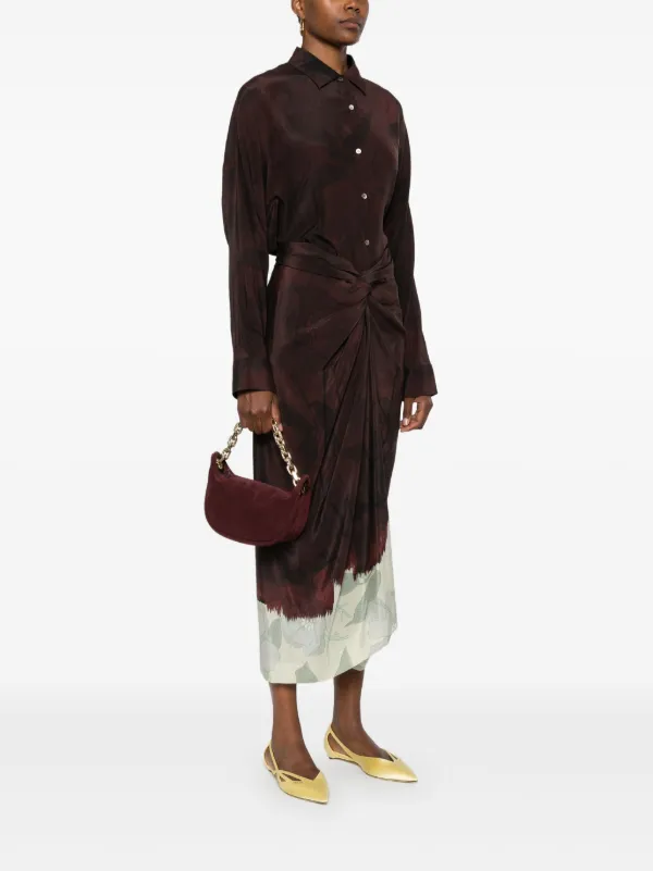 [FABIANAFILIPPI〕スモールスエードハンドバッグ Fabiana Filippi Suede Mini Bag | Red | FARFETCH JO