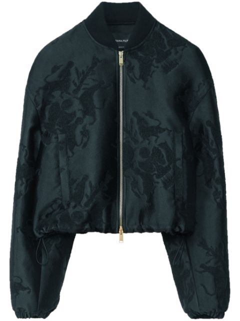 Fabiana Filippi jacquard bomber jacket