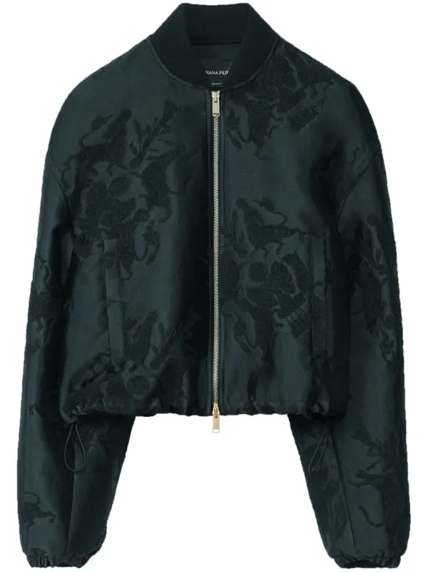Fabiana Filippi ボンバージャケット | ブラック | FARFETCH JP