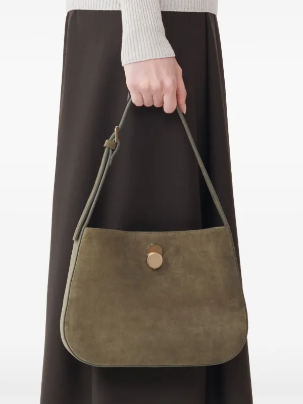 Fabiana Filippi Medium Eclissi Shoulder Bag | Green