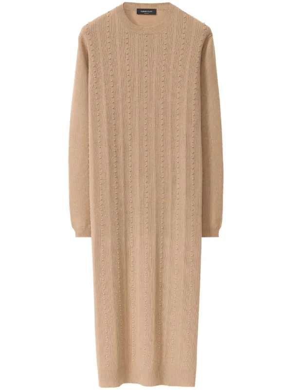 ワンピース FABIANA FILIPPI BEIGE WOOL DRESS Fabiana Filippi Wool Dress - Rope | Garmentory